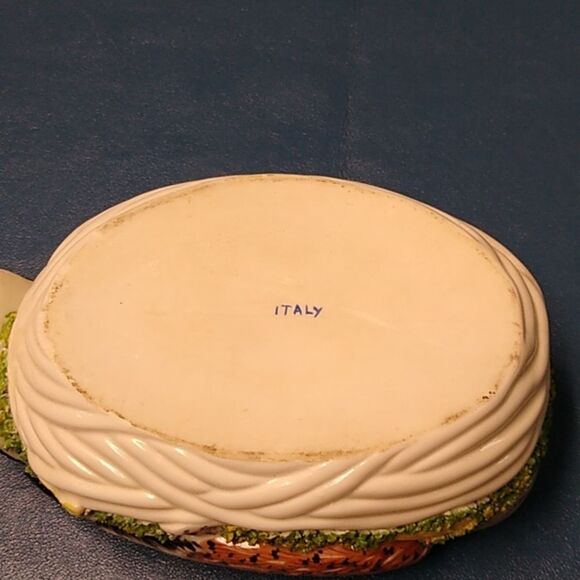 Mottahereh House Nesting Hen Ceramic Bird Figurine made in Italy Nature - Picture 12 of 14